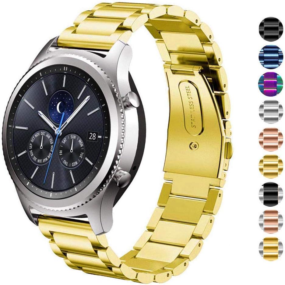 DEALELE Strap Compatible with Samsung Galaxy Watch 46mm / Galaxy 3 45mm