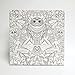Art Alternatives Johanna Basford Secret Garden Coloring Canvas-Owl