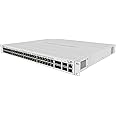 MikroTik CRS354-48P-4S+2Q+RM Switch has 48 x 1G RJ45 Ports and 4 x 10G SFP+ Ports. 2 x 40G QSFP+ Ports for Extremely Fast Fiber Connections or Linking with Other 40 Gbps Devices