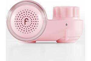 Filterbaby Skincare Filter 2.0, Bathroom Sink Filter Water Faucet for Skin Care, Clinically Tested Starter Kit, Filter w/10 Faucets Adaptors, Sink Water Filter for Skin Protection (Light Pink)