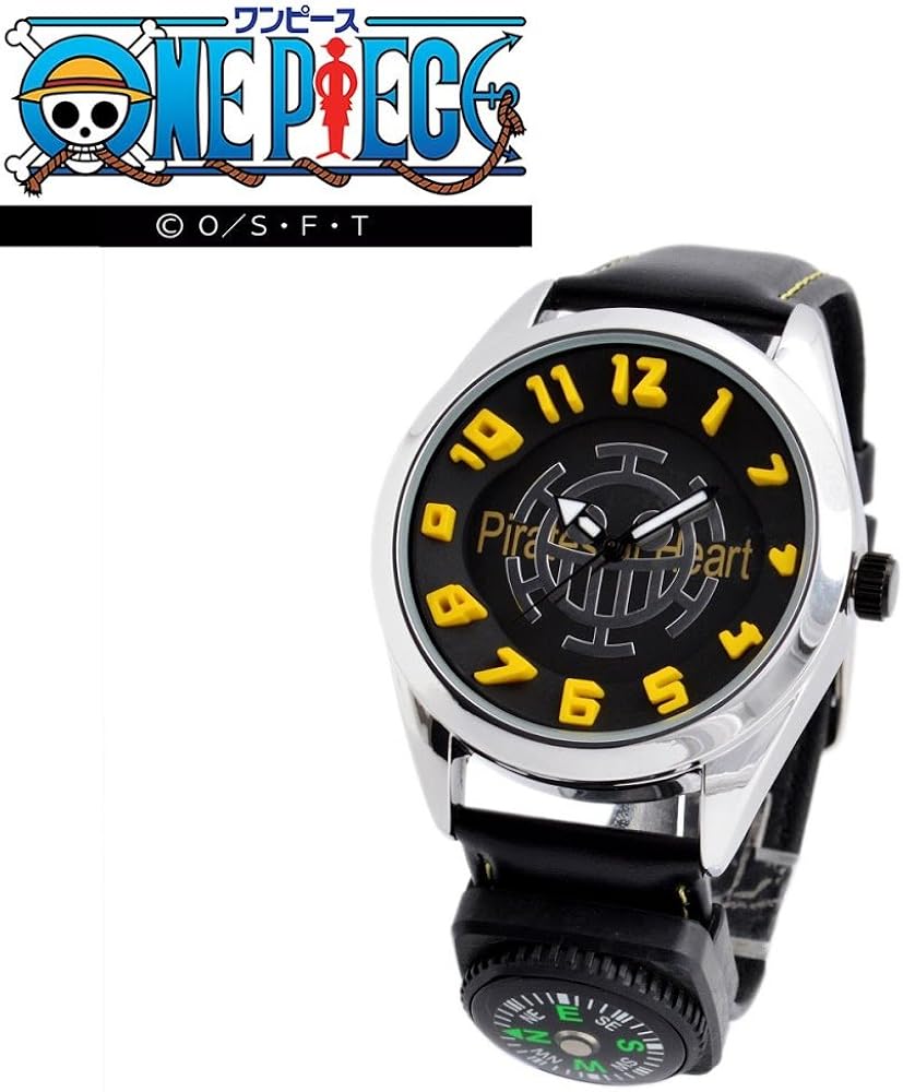 クライマックスセール ワンピース One Piece Op009la ログポース付 ３ｄインデックス ウォッチ トラファルガー ロー メンズ 腕時計 爆安プライス Www Dialoguecapital Com