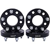 VLAOSCHI Black Forged 5x4.75 to 5x5 Wheel Adapters 1 Inch 12x1.5 Studs (5x120.65 Car to 5x127 Rims) Compatible with Chevy Camaro Corvette Blazer S10 Jimmy Sonoma - Pack of 4 (DO NOT FIT 5x120 Vehicle)