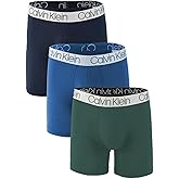 Calvin Klein Men`s Microfiber Boxer Briefs 3 Pack (B(NP2739-310)/B, Medium)