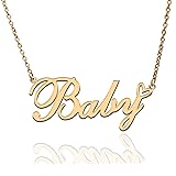 AQGS Baby Custom Name Necklace Customized