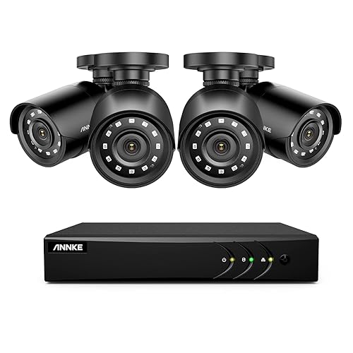 ANNKE 8CH Wired Outdoor Security Camera System with AI Human