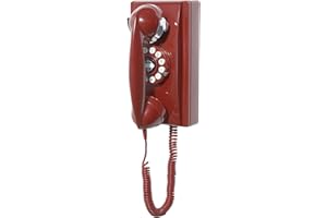 Crosley Radio CR55-RE Wall Phone (Red)