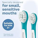 Philips Sonicare for Kids Compact Replacement Heads 3+ Blue 4 Pack HX6034/33 view 4