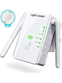 [Newest 2019] WiFi Extender with WPS Internet Signal Booster - Wireless Repeater 2.4GHz Band Up to 300 Mbps - Best Range Network/Compatible with Alexa/Extends WiFi to Smart Home/Alexa Devices