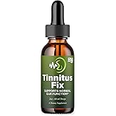 BLUE VIBE TinnitusFix Liquid Drop Supplement Advanced Maximum Strength Overall Health & Wellness Support, TinnitusFix Premium Daily Health Management & Overall Support Formula (2oz / 60ml)
