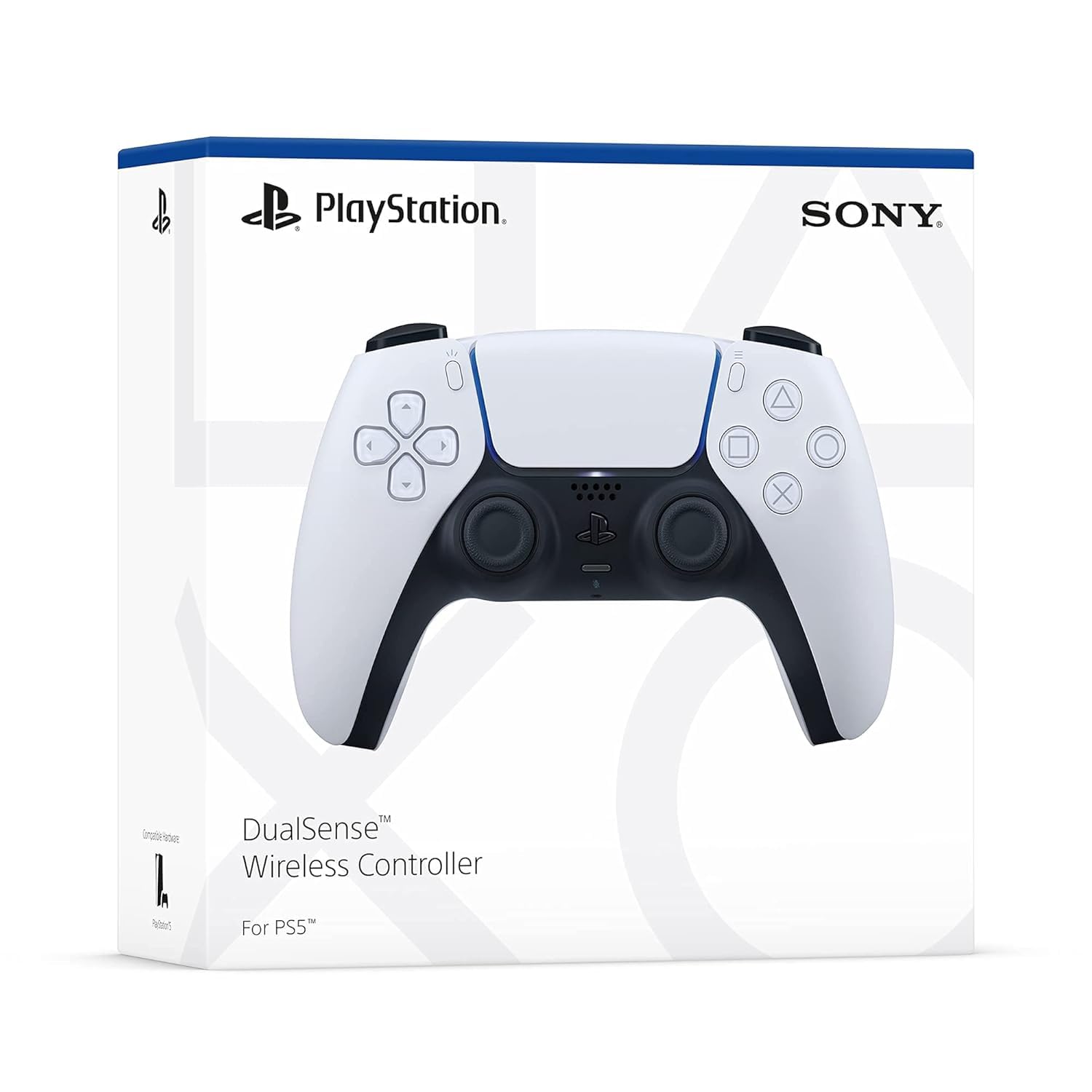 Sony Personalized PlayStation 5 DualSense Wireless Controller - Custom Engraved Colors & Designs - White - Make your controller unique with a custom-designed text [video game]