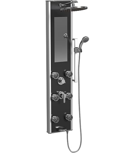 PULSE ShowerSpas 1050 Bali ShowerSpa Panel with 10