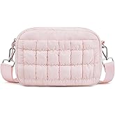 G4Free Puffer Crossbody Bag for Women, Lightweight Small Purse Casual Quilted Clutch Fashionable Shoulder Handbag