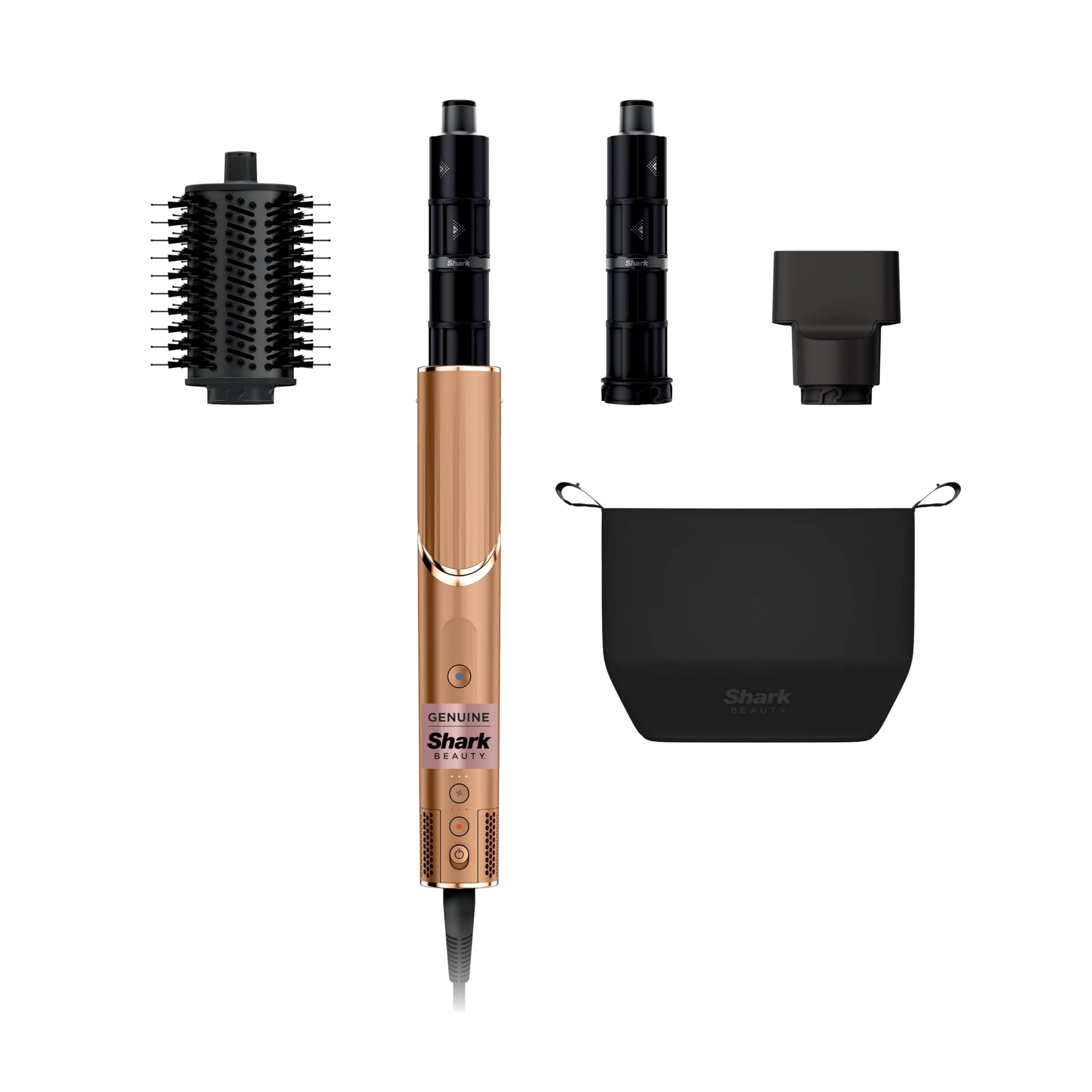 Photo 1 of Shark FlexStyle® (Special Edition) | Air Styling & Drying System | Powerful Hair Dryer Brush & Multi-Styler | Auto-Wrap Curlers, Oval Brush, Concentrator, & Storage Bag Included | Copper | HD433CP