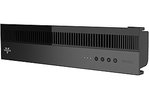 Vornado PROFILE Window Fan, Whole Room Air Circulator, Reversible Exhaust, Quiet Operation, 3 Speed Settings, Low Profile Window Fan for Kitchen, Bedroom, and Home, Black