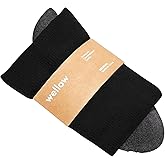 Wellow Premium Socks (Compression Socks - Regular) for Men & Women, Made with Viscose from Bamboo, Knee High, 18-25 mmHg