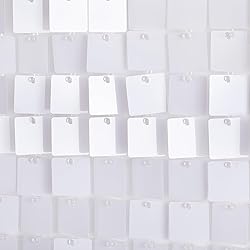 White Shimmer Wall Backdrop for Party 36 Panels