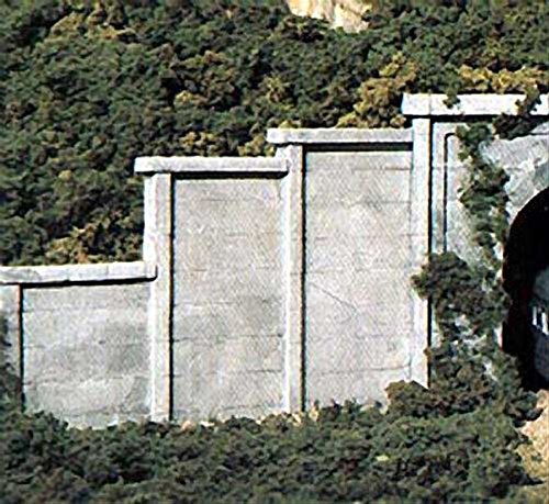 Retaining Wall Concrete (3), Woodland Scenics 1258