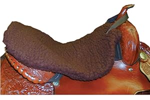 Intrepid International Western Fleece Seat Saver - Enjoy Comfortable Riding with Superior Cushioning and Saddle Protection, B