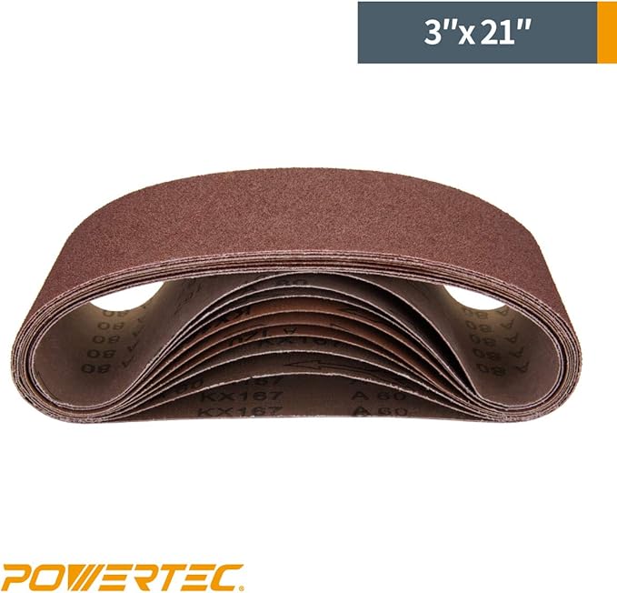 3x21 sanding belts walmart