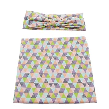 Amazon Com Infant Floral Swaddle Wrap With Headbands Hats Value Set Amazon Com Infant Floral Swaddle Wrap With Headbands Hats Value Set