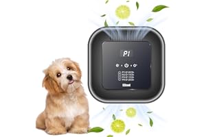 EEland Cat Litter Deodorizer 99% Pets Poof Odor Eliminator Ozone Odor Eliminator for Strong Odor Portable Air Purifier for Pets Toilet Wardrobe Cabinet Shoe Garage Room Black