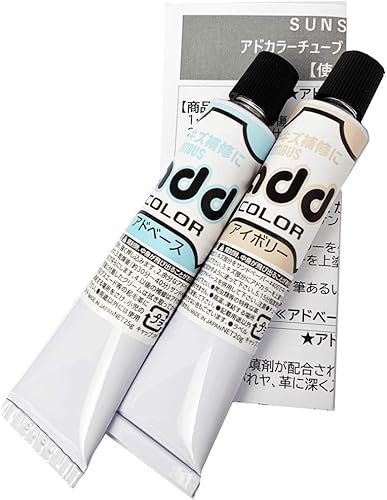 Amazon コロンブス 革のキズ補修 アドカラー アドベース セット アイボリー キット