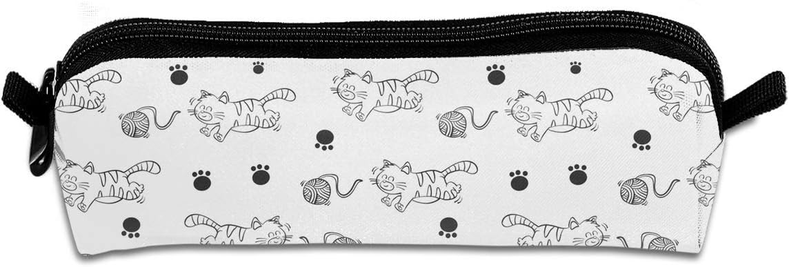 Amazon ペンケース ャック使用 筆箱 毛糸を追っている猫 大容量 ペンポーチ ペン立て 文房具 中学生 高校生 シンプル 女の子 男の子 就職祝い 昇進 入学 成人祝い プレゼント おしゃれ 贈り物 男女兼用 多用途 プレゼント ペンケース 文房具 オフィス用品