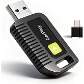 INNAFELX 2-in-1 Wireless CarPlay Adapter for iPhone &amp; Android Devices | Mini Dongle, Convert Wired to Wireless CarPlay, Fast Auto-Connect, Stable Connection, Low Latency, Plug &amp; Play, USB-A/Type-C