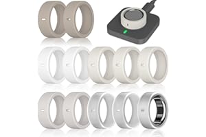 12 Pack Ring Cover Compatible with Oura Ring Gen 4/4 Ceramic, Oura Ring Gen 3 Horizon/Heritage, Support Charging with Cover on, Anti-Scratch Elastic Silicone Ring Protector for Men Women Working Out4.3 out of 5 stars 1,7241 offer from $9.99