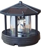 XXL LED Leuchtturm Garten Außenbeleuchtung maritime Garten Deko 55cm