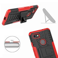 Phone Case for Google Pixel 2XL with Tempered Glass