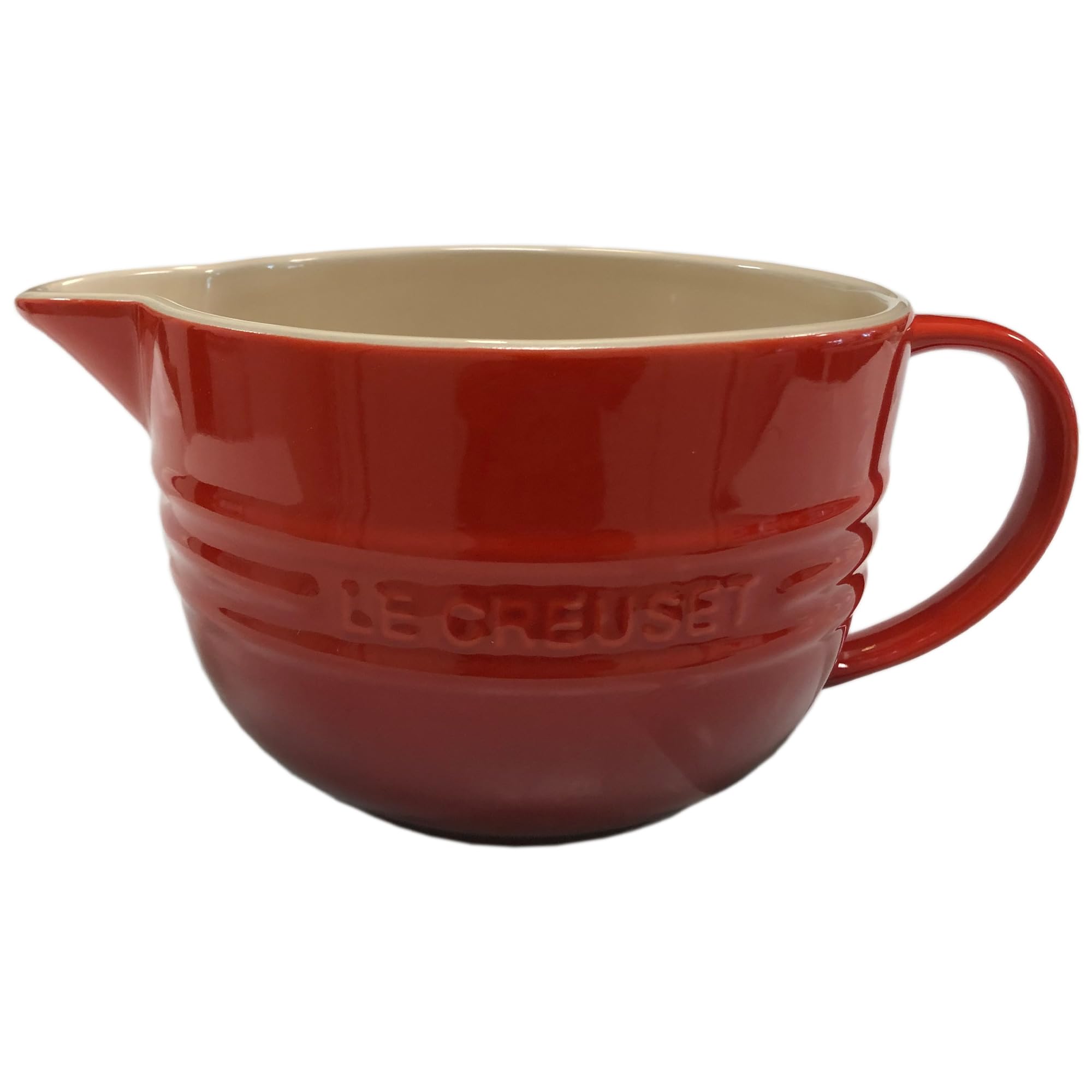 Le Creuset Stoneware Mixing Jug, 2 L - Cerise