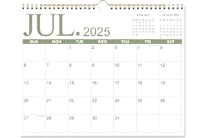 TUUN FUPLAN Calendar 2025-2026 - 18 Monthly Wall Calendar 2025 2026 from July 2025 to December 2026, Calendars, 14.5'' x 11.5'', Holiday Marked, Premium Paper for Organizing