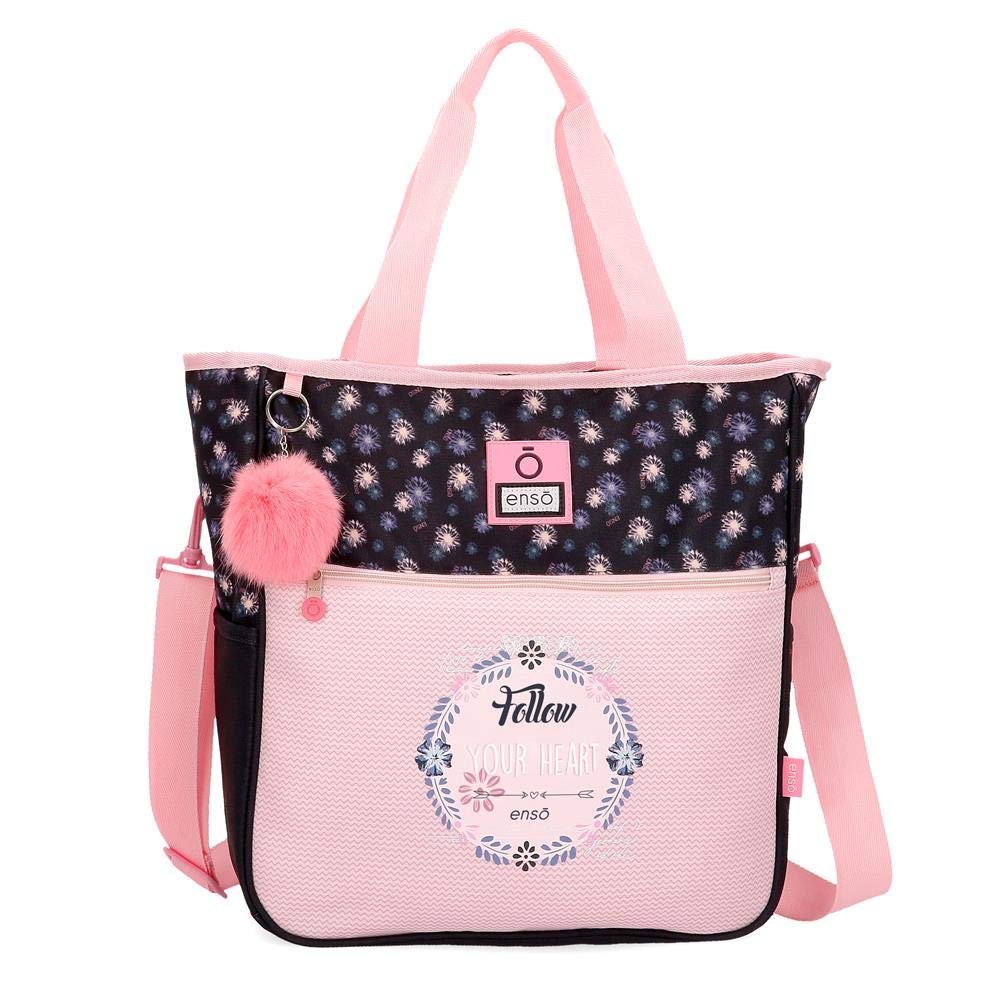 Enso Daisy Shopping handbag Multicoloured 31,5x36x5,5 cms Polyester for 13.3" Laptop
