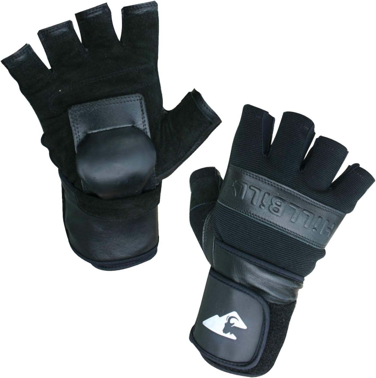Hillbilly Wrist Guard Gloves - Half Finger : Skate And Skateboarding Wrist Guards : Sports & Outdoors