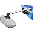Pactrade Marine Kayak Outriggers/Stabilizers System - Solid HDPE Floats with Easy-Fit Bases | Canoe/Kayak Stabilizers for Fishing, Photography, Paddling, New Boaters