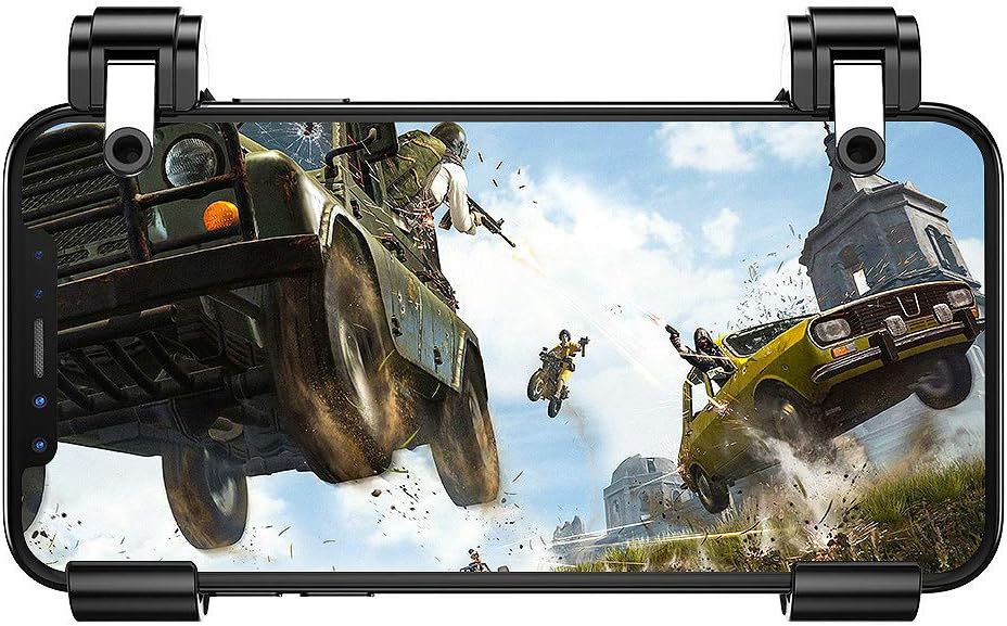 Amazon Snowinspring Pubgモバイル用のコントローラーゲームパッド Ipadタブレット用トリガー ファイアボタン 照準キー モバイルゲームのグリップ ハンドル L1r1シューターのジョイスティック フェイスプレート グリップ