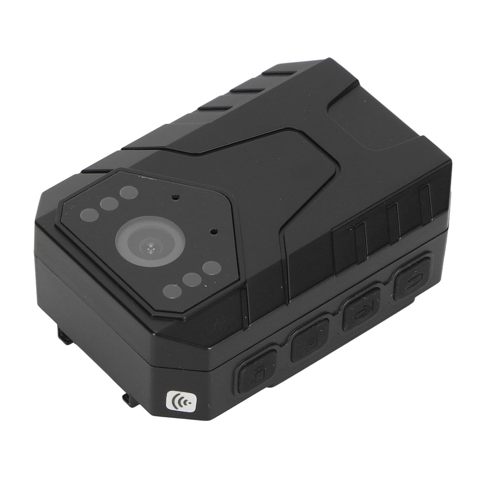 Body Worn Camera, 4K 1080P HD Mini Body Camera with Back Clip, 170° Wide Angle Lens Night Vision Motion Detection Police Camera for Law Enforcement Delivery Riding Indoor