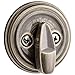 Kwikset 99800-088 980 Single Cylinder Deadbolt Door Lock Set featuring SmartKey Security in Antique Brass