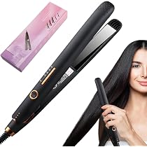 RENDIN Plancha para cabello, plancha y rizador de pelo 2 en 1 ...