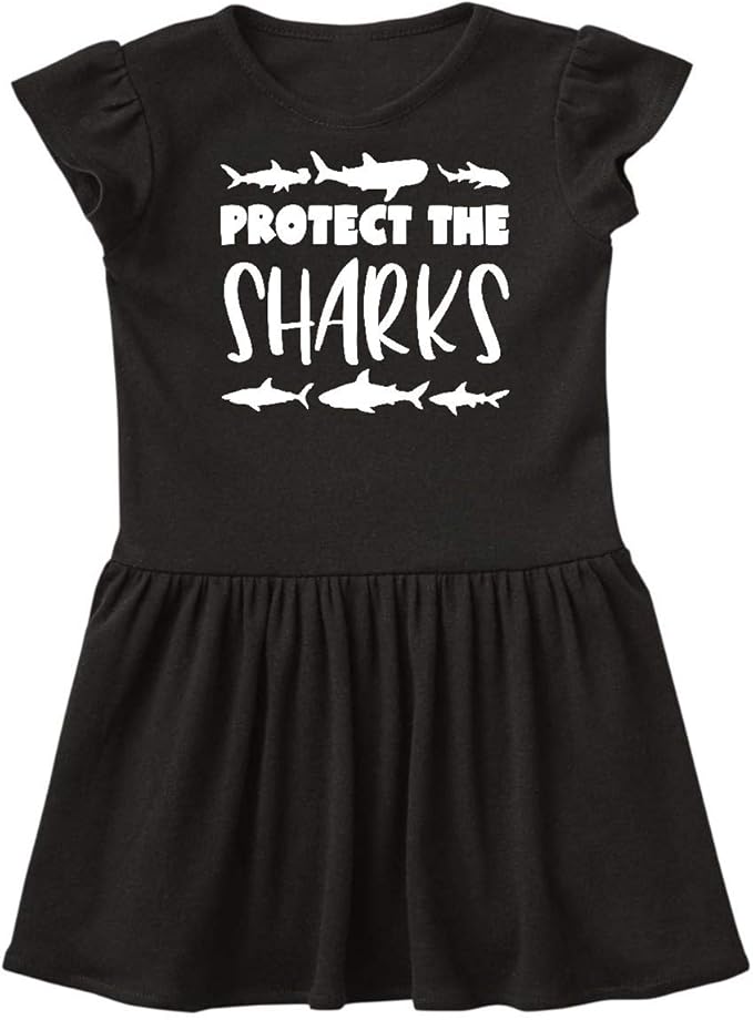 inktastic Protect The Sharks Infant Dress Clothing