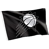 Desert Cactus Phoenix Suns Flag Team NBA National Basketball Association 100% Polyester Indoor Outdoor 3x5 feet Flags (Flag A)