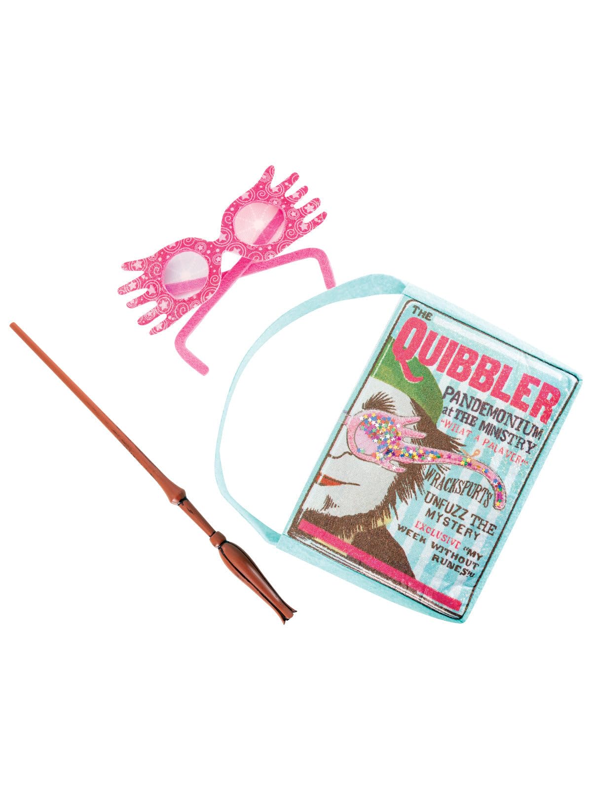 Rubies 301599NS Luna Lovegood Set Harry Potter Adult Fancy Dress Accessory, Women, Multicoloured, One Size Halloween