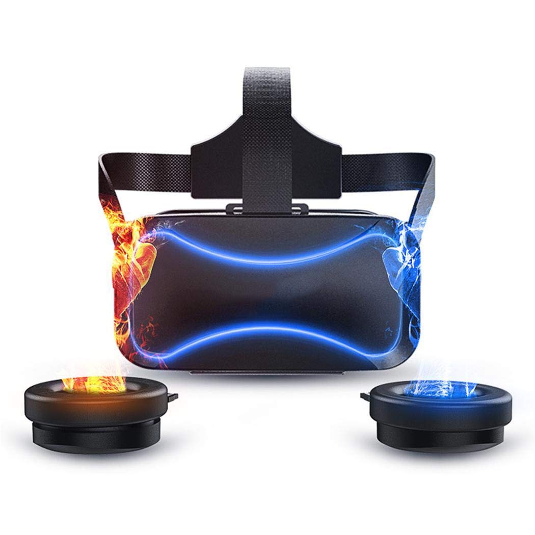 BommonVR Brille, 3D VR Brille Video Movie Game Brille Virtuelle Realität Headset Kompatibel mit iOS, Kompatibel mit 4.7~6 Zoll Smartphones