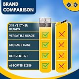 JKG Precision Screwdriver Set 11pc Mini Kit for Glasses Watches Remotes view 5