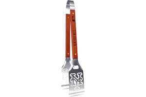 YOUTHEFAN MLB New York Mets Grill-A-Tongs, Heavy Duty Stainless Steel BBQ Grill Tongs