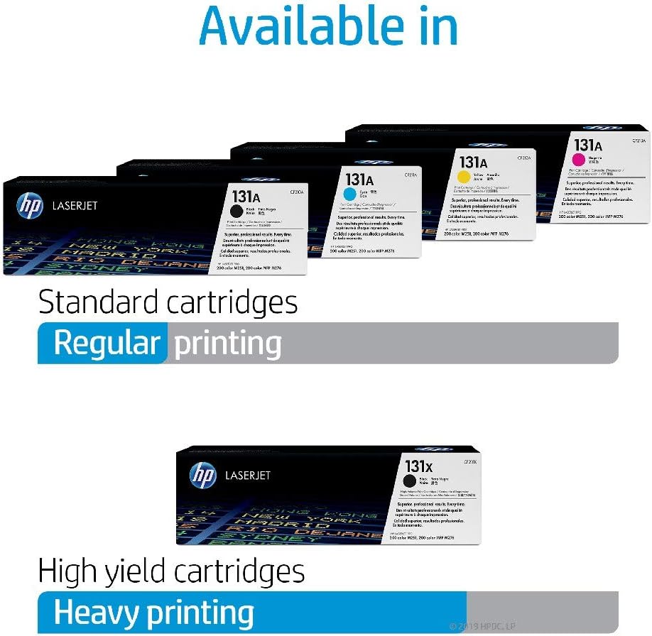 HP CF212A 131A Original LaserJet Toner Cartridge, Yellow, Single Pack, Standard - Image 3