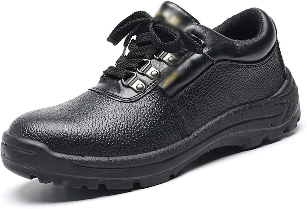 WEATLY Men's Outdoor Work Shoes Labor Insurance Shoes First Layer