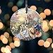 Disney - Beauty and The Beast - Falling in Love by Thomas Kinkade - 3.5” Starfire Prints Hanging Glass Print Accessory | Arrives in a Velveteen Gift Bag