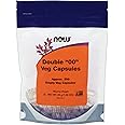 NOW Supplements, Empty Vegetarian Capsules, Double "00", Filled by Weight, Non-GMO Project Verified, 250 Veg Capsules